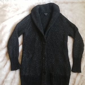 Italian yarn chunky knit cardigan